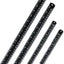 Juego 4 Reglas Acero Inox 6-14pulg Negra