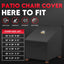 Fundas silla patio 600D impermeable pack 2