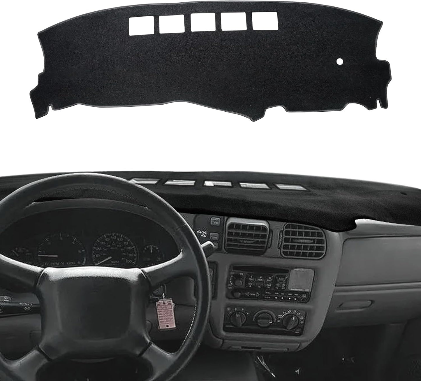 Cubierta salpicadero Chevy S10 GMC Sonoma 98-04 negro