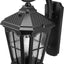 Farol LED pared exterior 19" luz negra incluye bombilla