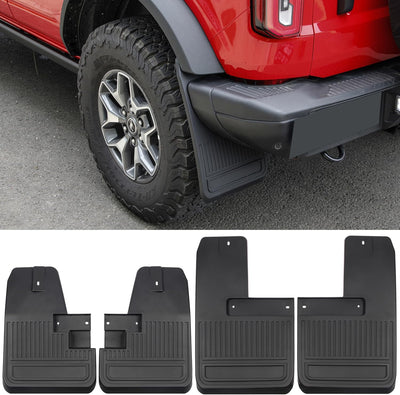 Aletas barro Ford Bronco 2021-26 proteccion salpicaduras