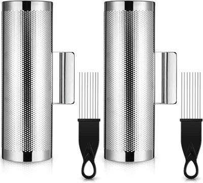 4 Pzas Guiro Metal Acero Inox 12pulg Percusión