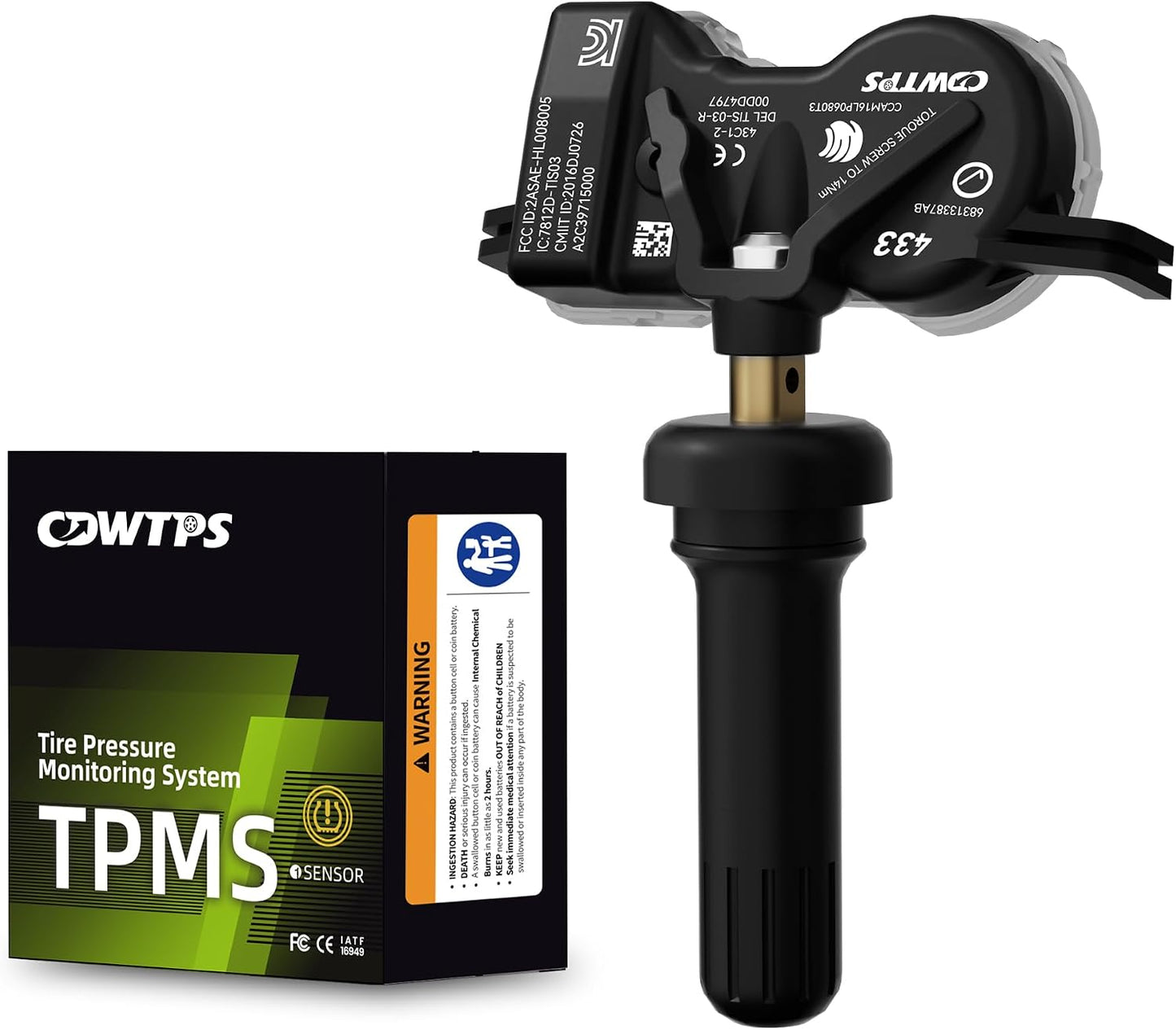 Sensor TPMS para Dodge Jeep 433HMz