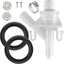 Válvula agua inodoro RV comp Sealandy 321 Series 2 anillos