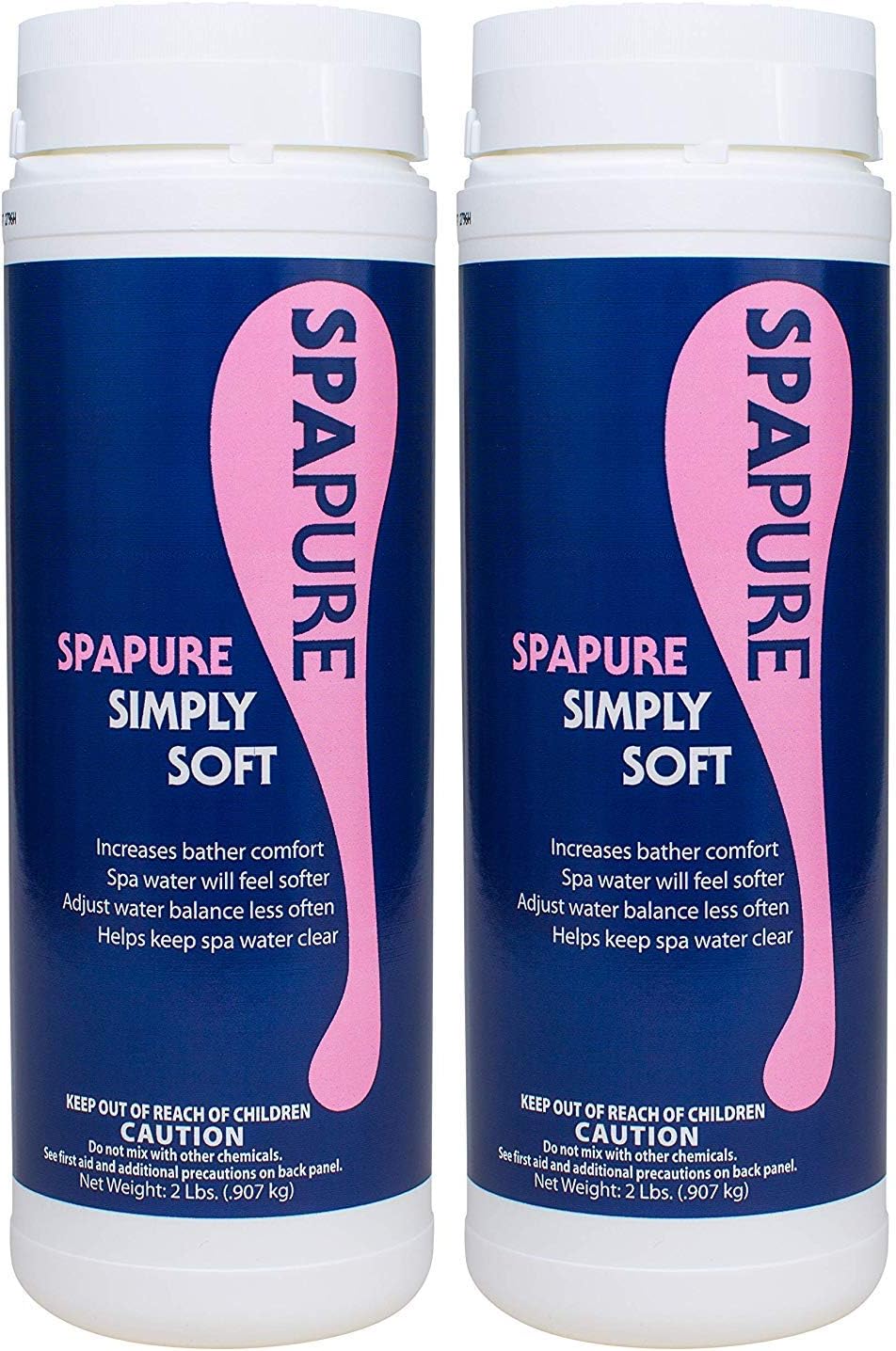 Pack 2 de PureSpa Simply Soft 2lb