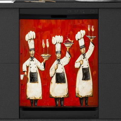 Funda magnética para lavavajillas etiqueta chef cocina