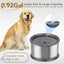 Tazón agua perros 3.5L acero inox sin derrames
