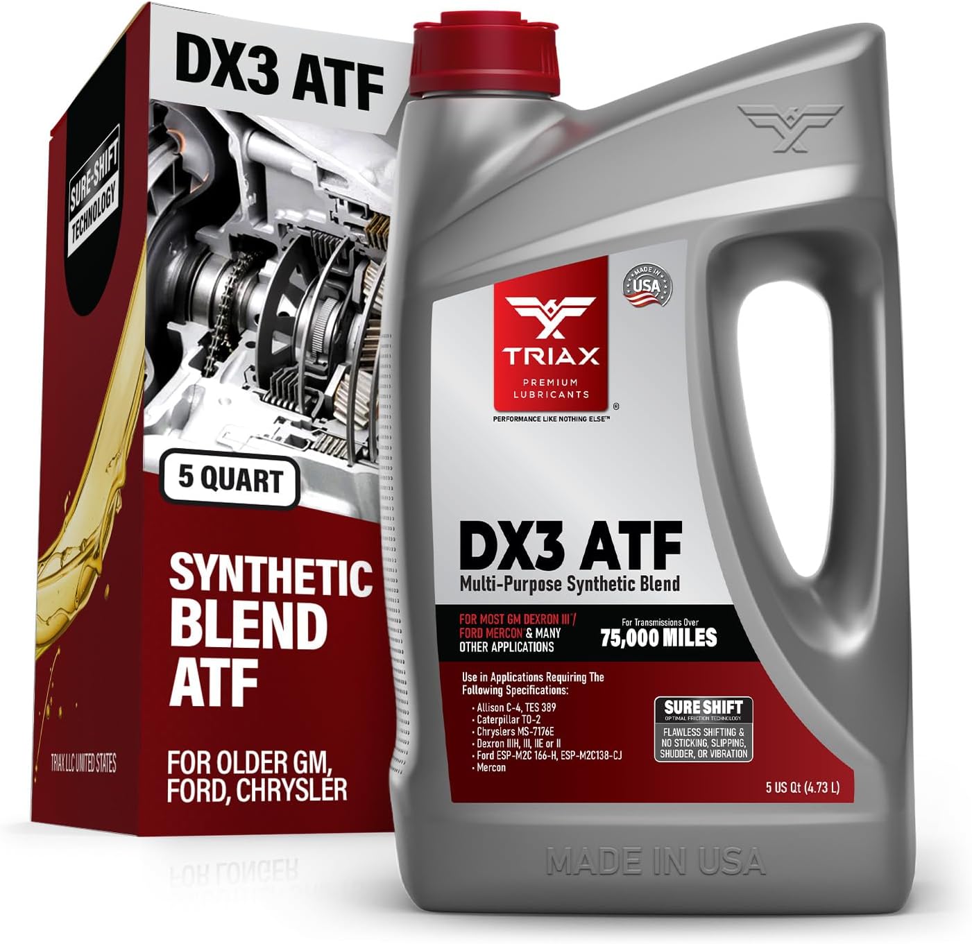 Líquido transmisión automática comp GM Dexron III 5qt