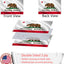 Bandera California 5x8 doble cara resistente con ojales