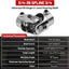 U-Joint Universal 3/4-36 Spline 35° Grado Chrome