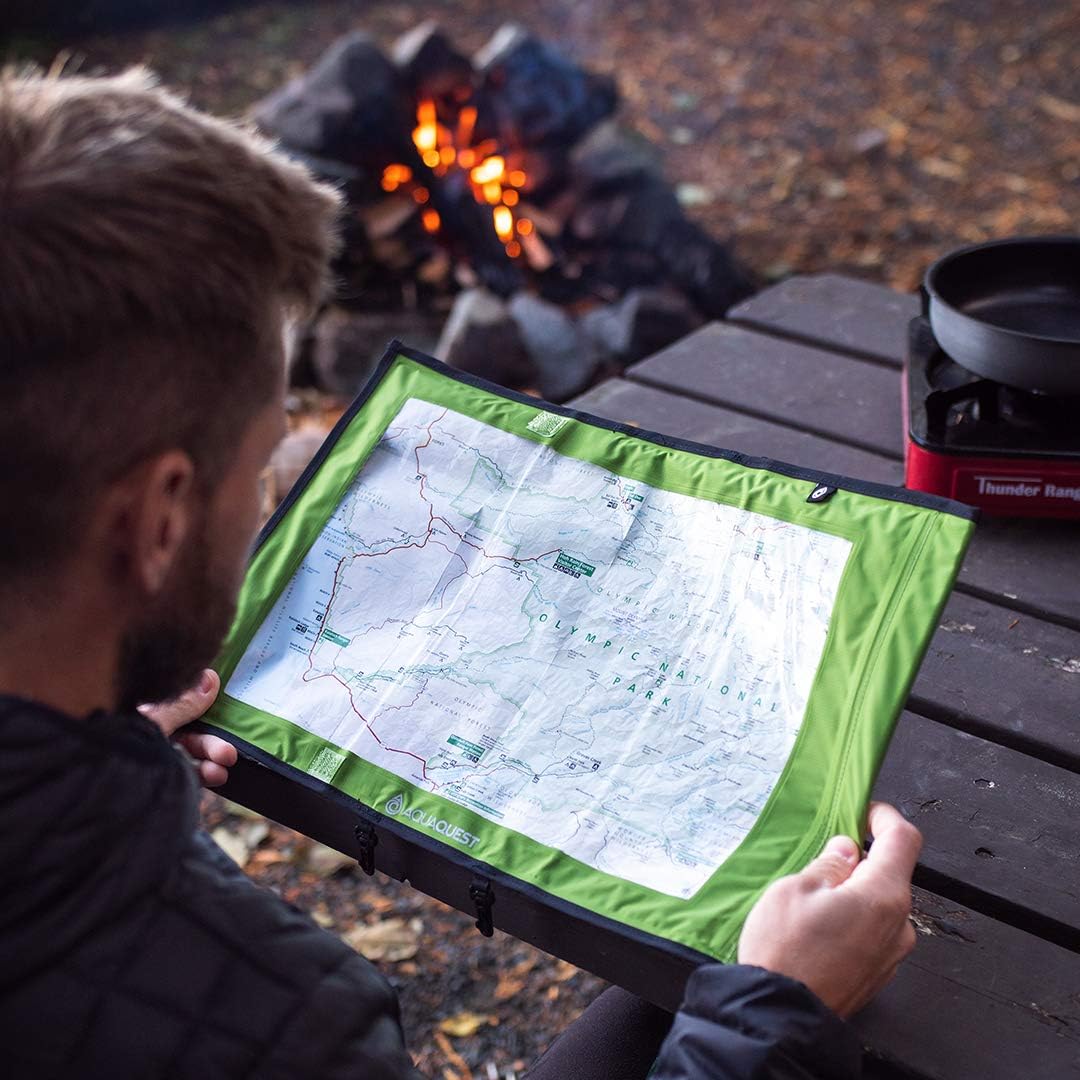 Funda impermeable para bolsa senderismo con ventana