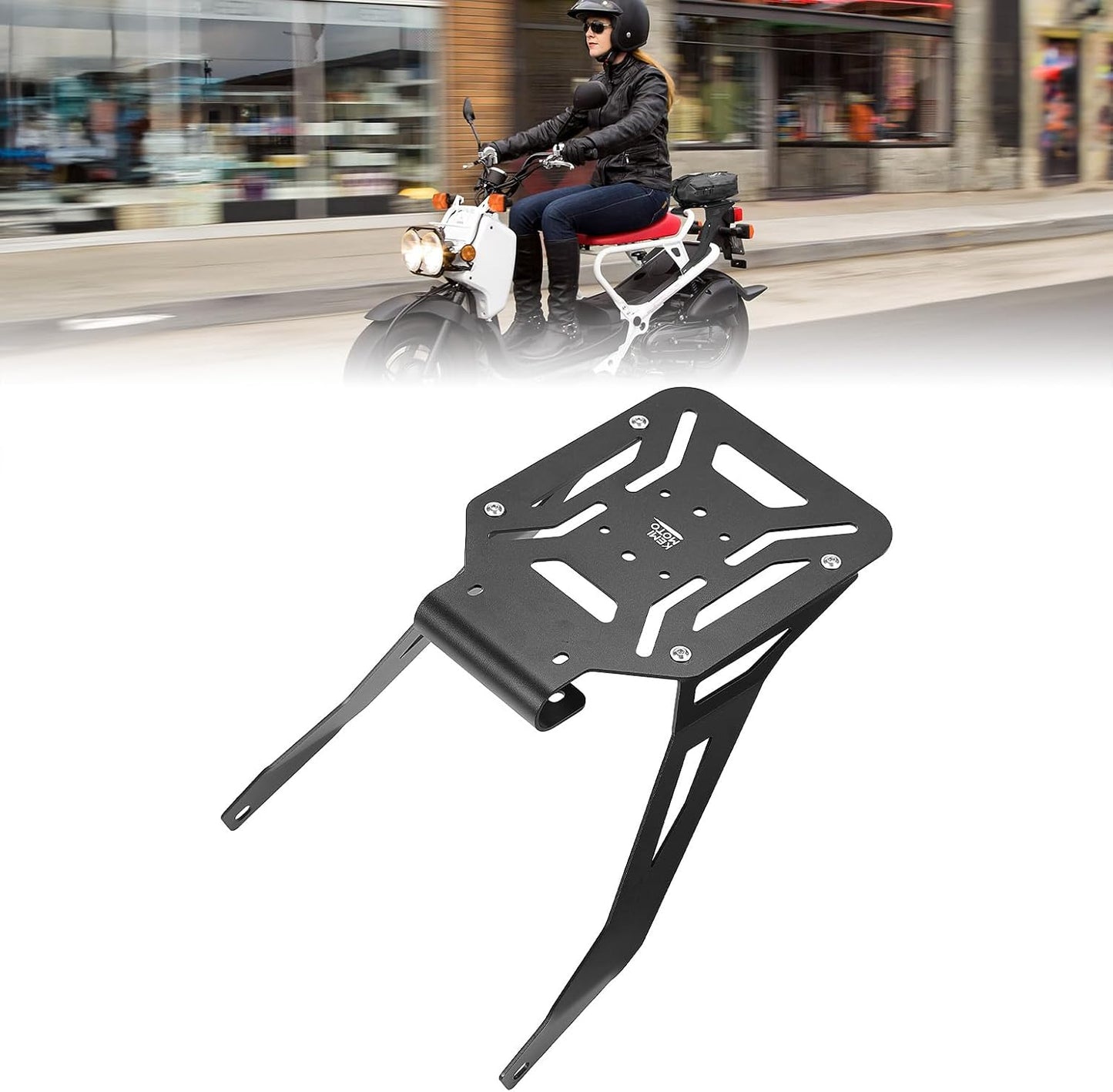Portaequipajes trasero para motocicleta Ruckus 2002-25