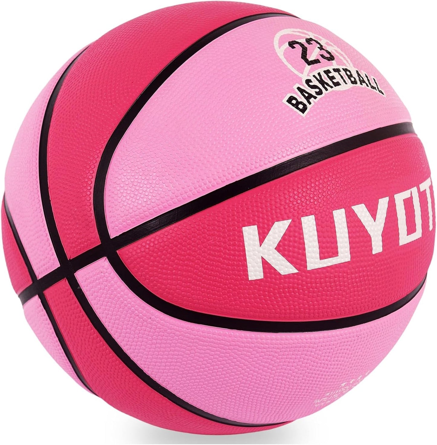 Balón baloncesto niños adultos 3-7 22-29.5" goma espuma