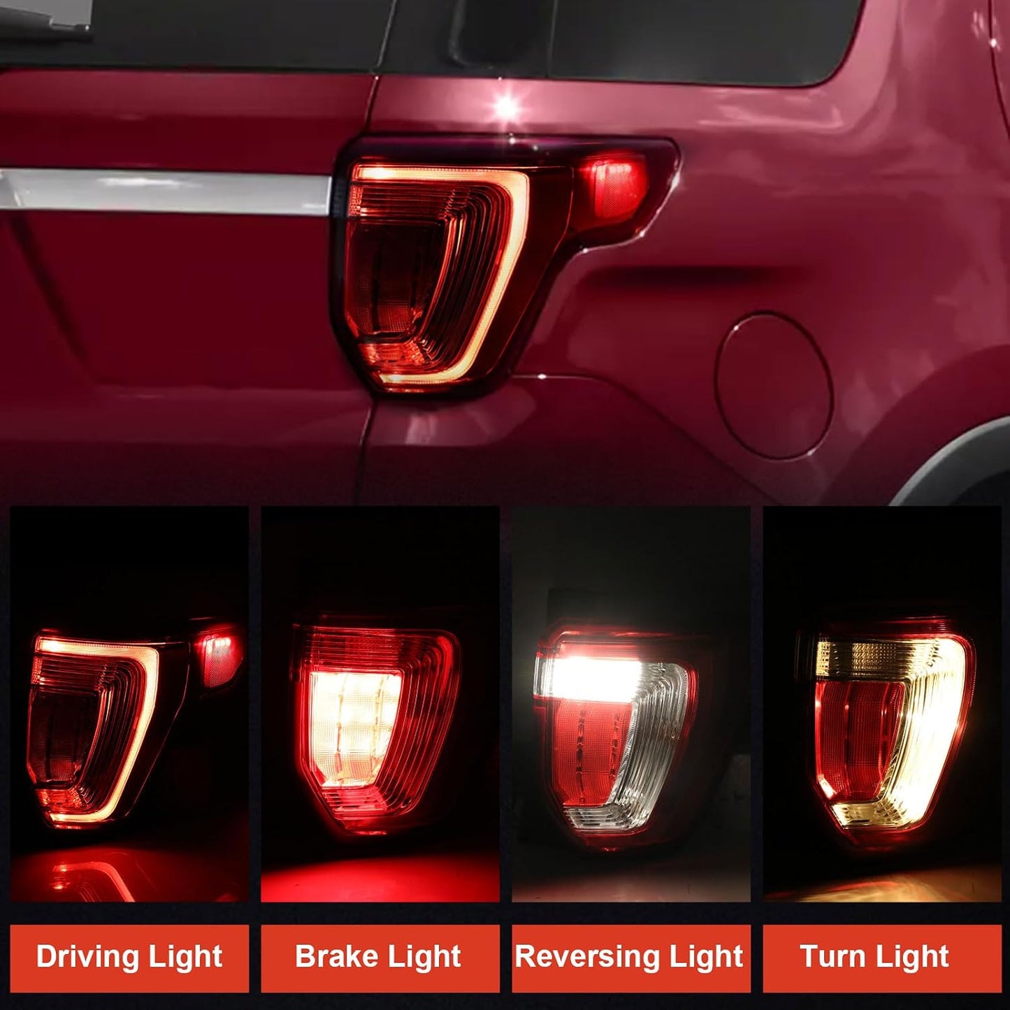 Luz trasera LED Ford Explorer derecha FB5Z13404A