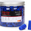 400 Tapas Alambre Azules AWG 22-14 Conectores Eléctricos Rapidos