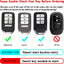 Funda llave cuero compat. Honda Civic Accord Pilot CR-V