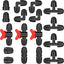 Kit 17 Pzas Riego Goteo Tubo 1/2pulg Conectores Cruces