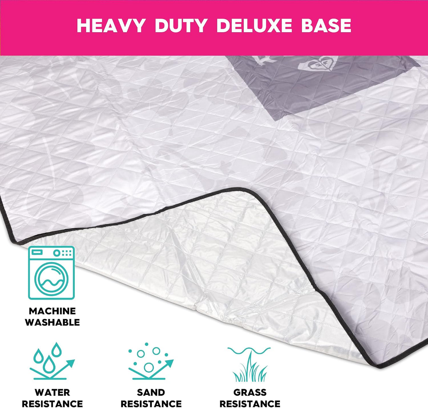 Tapete playa impermeable plegable para 4-6 personas