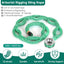 Cuerda aparejo 3/4pulg anillo aluminio #3 eslingas 14600lb