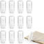 12 Luces Lectura Recargable con Clip 3 Temperaturas
