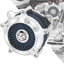 Filtro aire Harley Dyna Softail Touring Trike 08-17 cromo