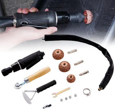 Set búfer neumático kit reparación pulido parche 42