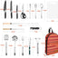 Bolsa almacenamiento utensilios cocina campamento