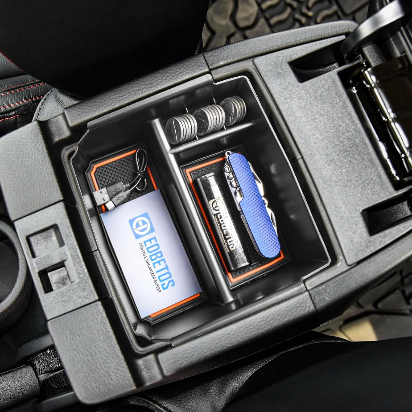 Bandeja organizadora consola Jeep Wrangler JK/JKU 11-18