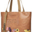 Bolsa de mano floral para mujer con bolsillo interior