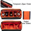 Bolsa bartender viaje con compartimentos para vino