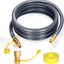 Manguera gas natural 3/4" 24ft conexión rápida