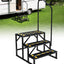 Escalones RV con pasamanos 3 pzas para caravana camping