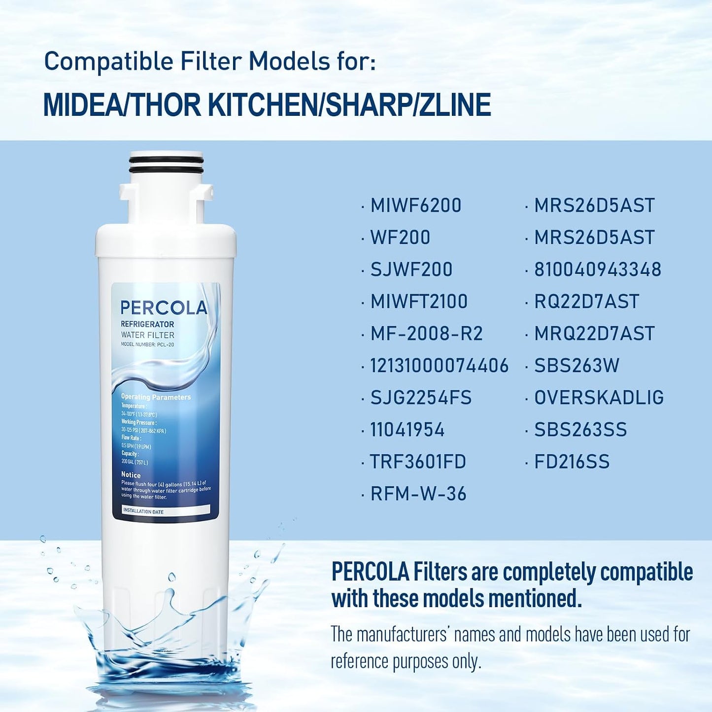 Filtro agua comp Sharp Thor WF200 Zline MIWFT2100