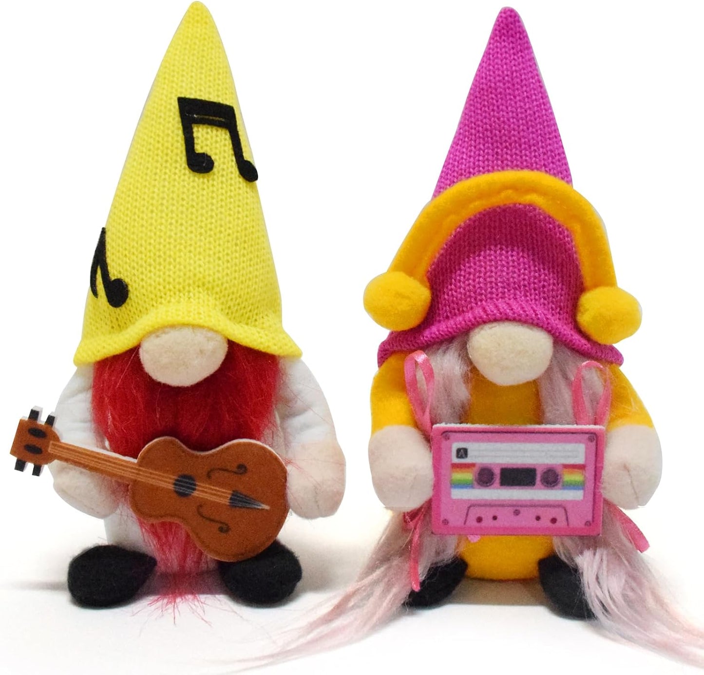 2 Pzas Gnomos Tomte Decoración Hogar Hechos a Mano