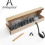 Gancho decorativo pared bronce pack 10