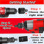 Adaptador enchufe 3/4" F a 1" M acero cromado