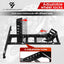 Soporte rueda delantera motocicleta ajustable 1800lb