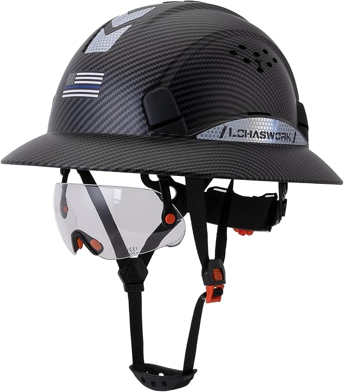 Casco seguridad ABS ajustable 6 puntos trabajo