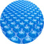 Cubierta solar piscina redonda 18ft manta burbujas azules