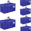 6 Pzas Bolsas Mudanza Extra Grande Impermeables con Asas