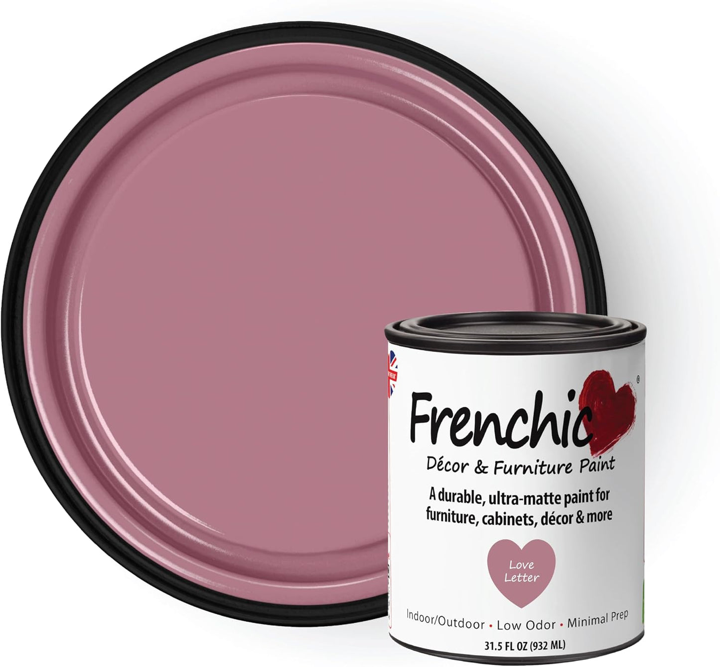 Pintura ultra mate para decoración y muebles 1qt