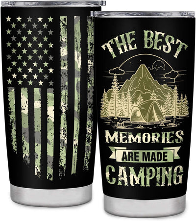 Vaso Happy Camper 20oz Regalo para Campistas