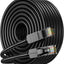 Cable Ethernet Cat6 75ft 10Gbps RJ45 negro