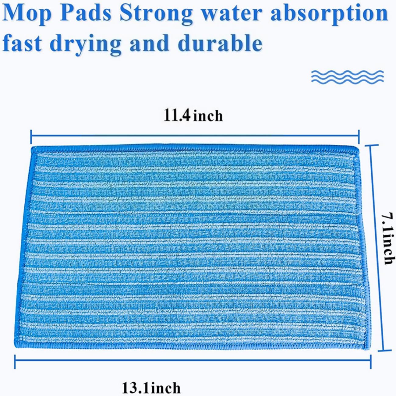 Almohadillas trapeador vapor HAAN Ultra-Microfibra
