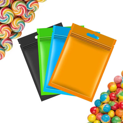 200 Bolsas Mylar con Cierre Cremallera 2.8x3.9"