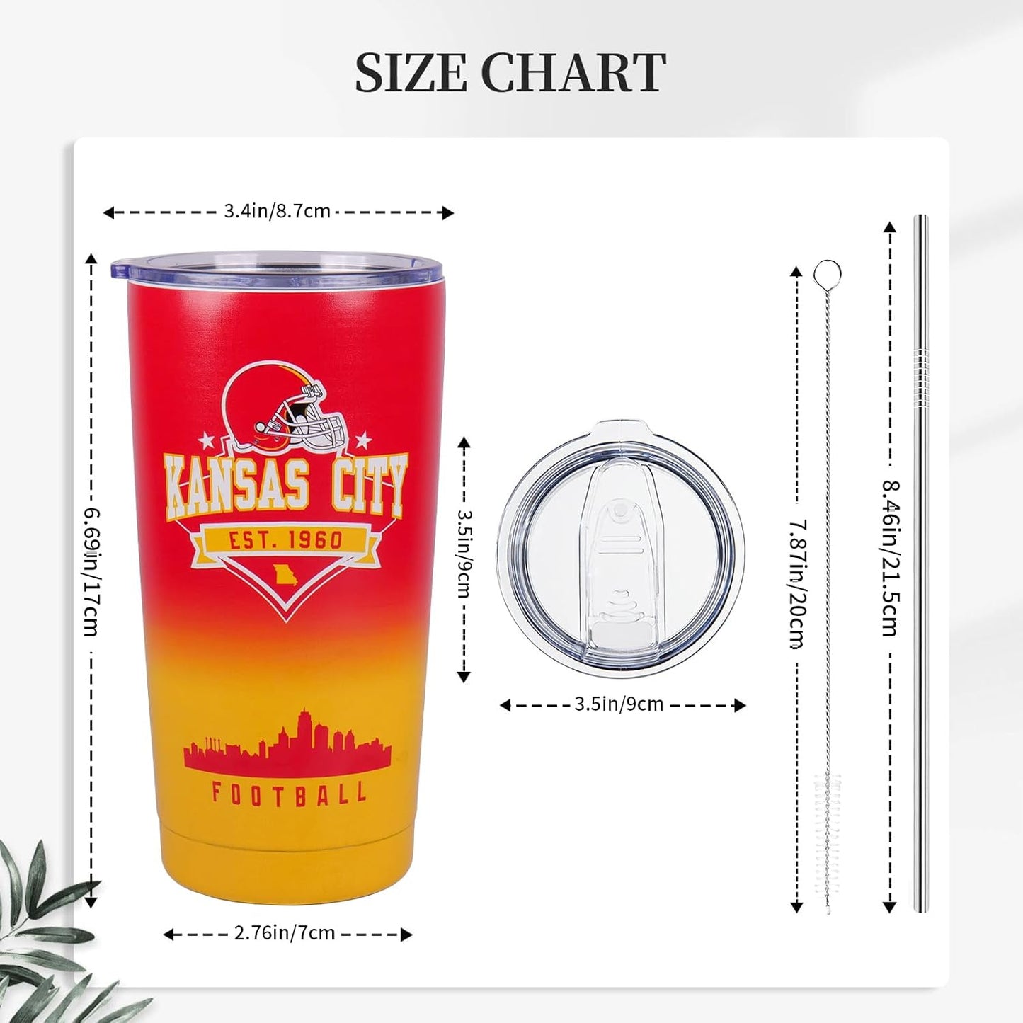 Taza acero inox 304 20oz para café deportes y viaje