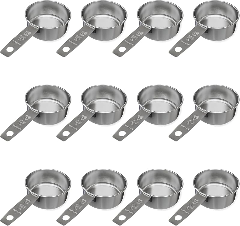 Taza medir acero inox 125ml 4oz para perro