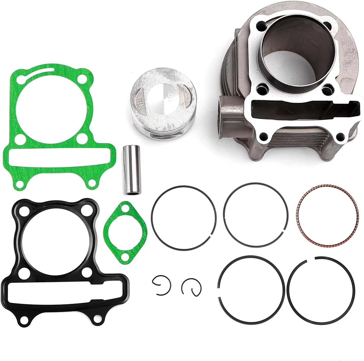 Kit reconstrucción cilindro GY6 2.26" junta aluminio