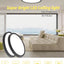 4 Lámparas LED Techo 9" 3000-6000K Delgada Dormitorio