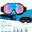 Gafas motocross pack 2 visión amplia para adultos